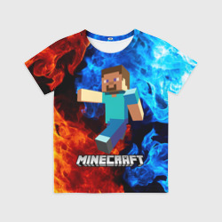 Детская футболка 3D Minecraft Майнкрафт