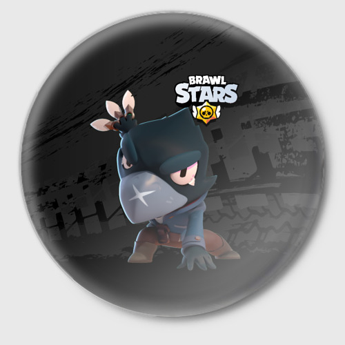 Значок Brawl Stars Crow Ворон