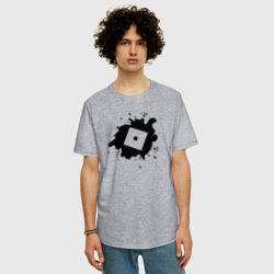 Мужская футболка хлопок Oversize Roblox - фото 2