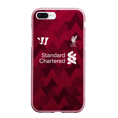 Чехол для iPhone 7Plus/8 Plus матовый Liverpool, цвет розовый