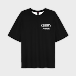 Мужская футболка oversize 3D Audi