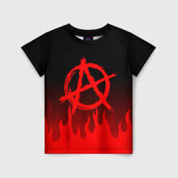 Детская футболка 3D Анархия anarchy