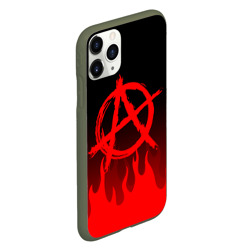 Чехол для iPhone 11 Pro матовый Анархия anarchy - фото 2