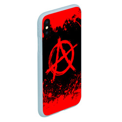 Чехол для iPhone XS Max матовый Анархия anarchy - фото 2