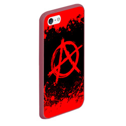 Чехол для iPhone 5/5S матовый Анархия anarchy - фото 2