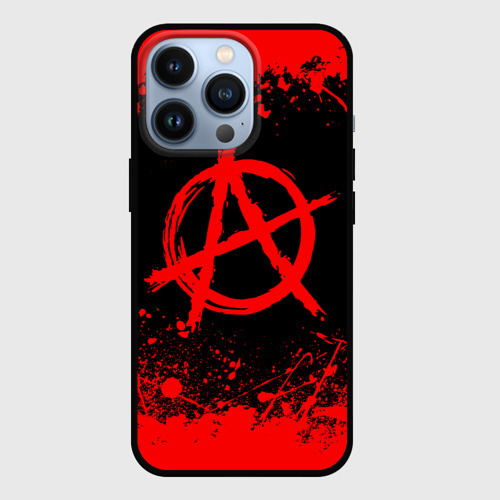 Чехол для iPhone 13 Pro Анархия anarchy, цвет черный