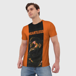 Мужская футболка 3D Heartless - фото 2