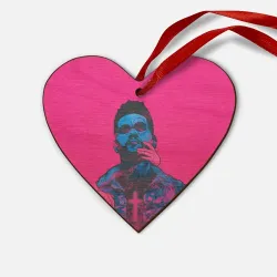 Деревянная игрушка Сердце The Weeknd