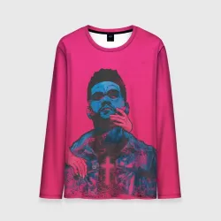 Мужской лонгслив 3D The Weeknd