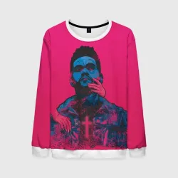 Мужской свитшот 3D The Weeknd