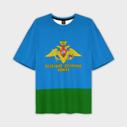 Мужская футболка oversize 3D Воздушно - десантные войска