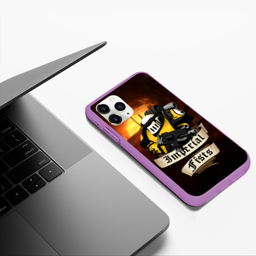 Чехол для iPhone 11 Pro Max матовый с принтом Imperial Fists, фото #5