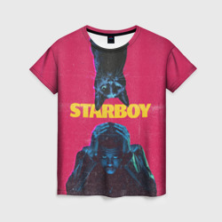 Женская футболка 3D Starboy