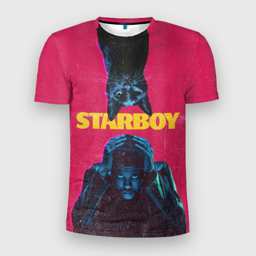 Мужская футболка 3D Slim Starboy, цвет 3D печать