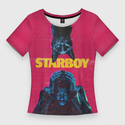 Женская футболка 3D Slim Starboy