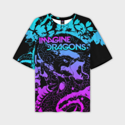 Мужская футболка oversize 3D Imagine Dragons