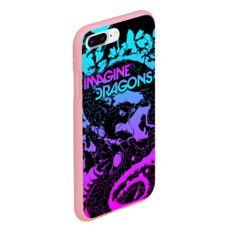 Чехол для iPhone 7Plus/8 Plus матовый Imagine Dragons - фото 2
