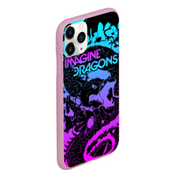 Чехол для iPhone 11 Pro Max матовый Imagine Dragons - фото 2