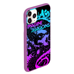 Чехол для iPhone 11 Pro Max матовый Imagine Dragons - фото 2