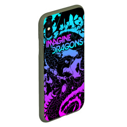 Чехол для iPhone XS Max матовый Imagine Dragons - фото 2