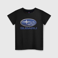 Детская футболка хлопок Subaru