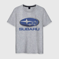 Мужская футболка хлопок Subaru