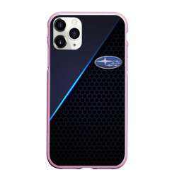 Чехол для iPhone 11 Pro Max матовый Subaru