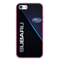 Чехол для iPhone 5/5S матовый Subaru Субару