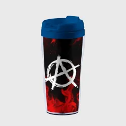 Термокружка-непроливайка Анархия anarchy red fire