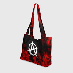 Пляжная сумка 3D Анархия anarchy red fire - фото 2