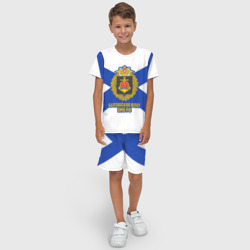 Детский костюм с шортами 3D Балтийский флот ВМФ РФ - фото 2
