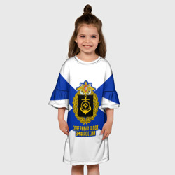 Детское платье 3D Северный флот ВМФ России - фото 2