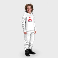 Детский костюм хлопок Oversize Mitsubishi Lancer big logo - фото 2