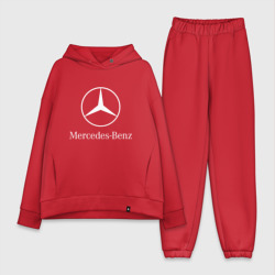 Женский костюм хлопок Oversize Mercedes Мерседес