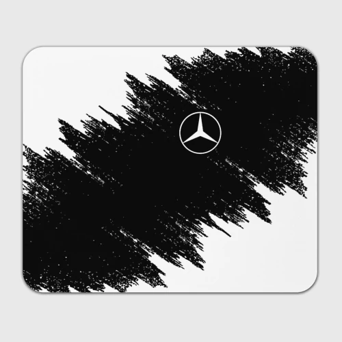 Прямоугольный коврик для мышки Mercedes Мерседес