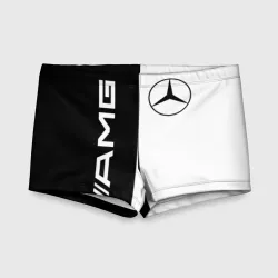 Детские купальные плавки 3D Mercedes AMG Мерседес