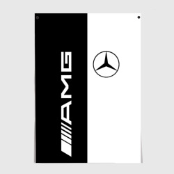 Постер Mercedes AMG Мерседес