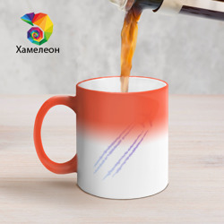 Кружка хамелеон Самолёт