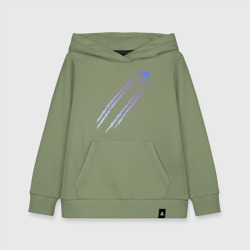 Детская толстовка хлопок Самолёт