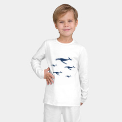 Детская пижама с лонгсливом хлопок Ocean - фото 2