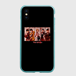 Чехол для iPhone XS Max матовый Персонажи аниме Великий из бродячих псов