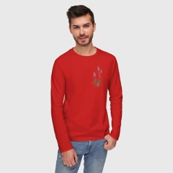 Мужской лонгслив хлопок Lavanda - фото 2