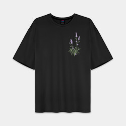 Мужская футболка Oversize хлопок premium Lavanda