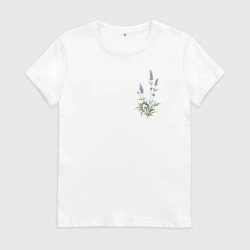 Женская футболка хлопок Lavanda