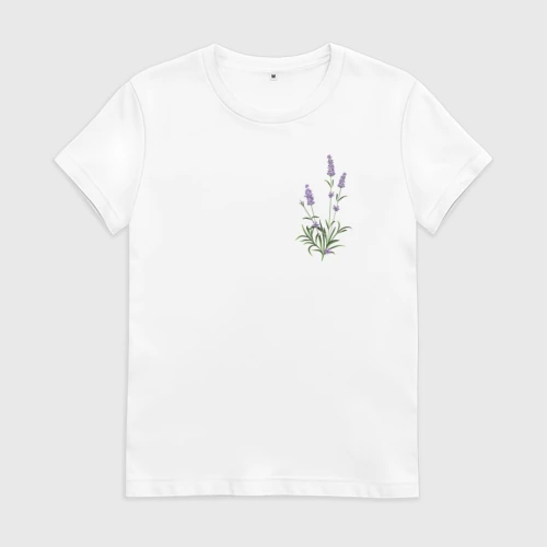 Женская футболка хлопок Lavanda