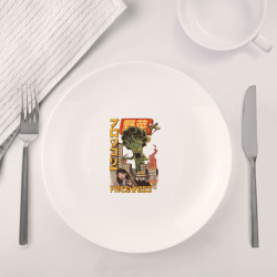 Набор: тарелка + кружка Broccozilla - фото 2