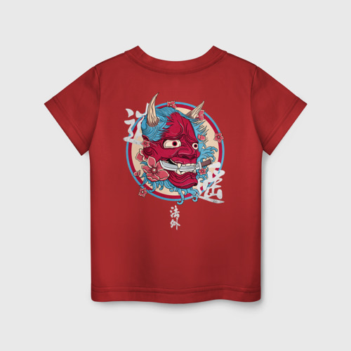 Детская футболка хлопок A woman with a grieving spirit, цвет красный - фото 2