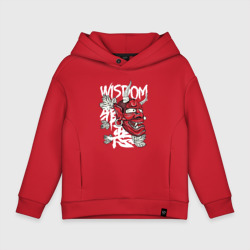 Детское худи Oversize хлопок Wisdom