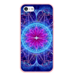 Чехол для iPhone 5/5S матовый Mandala 2