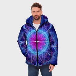 Мужская зимняя куртка 3D Mandala 2 - фото 2
